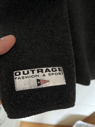 Sudadera Outrage Sport Gris Talla M