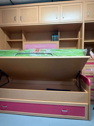 Dormitorio juvenil completo chica