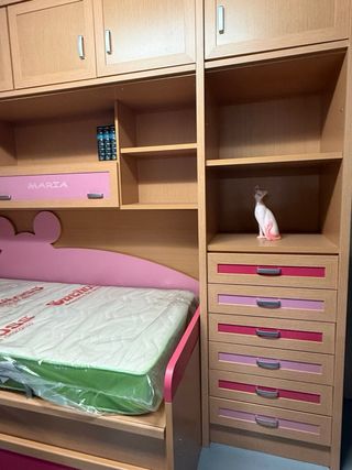 Dormitorio juvenil completo chica