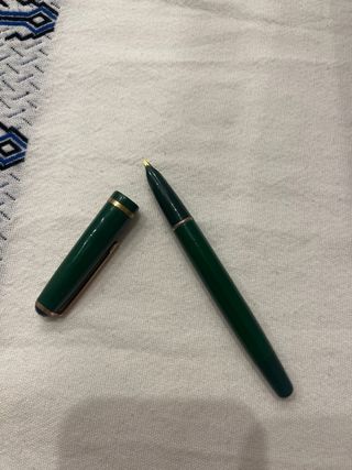 Pluma Montblanc Vintage Original Verde