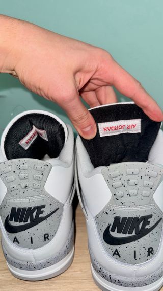 Jordan 4 White Cement