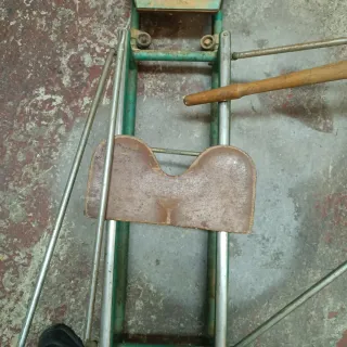 Banco de remo antiguo Salter