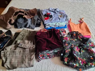 Lote 17 prendas menos de1€ alguna camisa nueva .