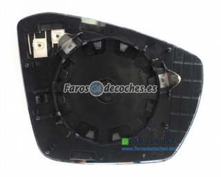 Cristal Espejo Retrovisor Izquierdo Convexo Térmi