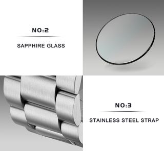 Reloj Cadisen Cronógrafo Azul Acero Inoxidable