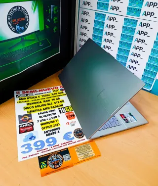 Portátil Asus Ryzen 5 16GB RAM 512GB SSD