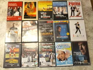 43 DVD originali vario genere