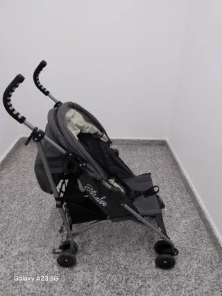 Silla de paseo Asalvo gris