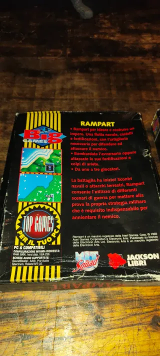 Giochi PC Floppy Disk Rampart, Prehistorik, Zool