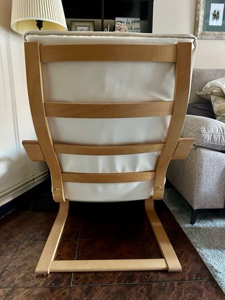 Sillón Poäng Ikea Funda Beige