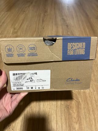 Zapatos de vestir Clarks Marrón Talla 43