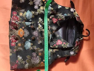 Chaleco Fallero Niño Negro Multicolor,