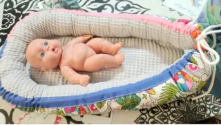 Nido cuna para muñecos