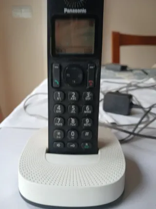 Teléfono Panasonic Negro.  Modelo  KX-TGC310SP