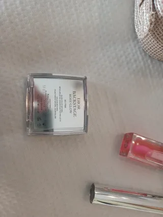 Estuche Maquillaje Dior Dorado y Rosa
