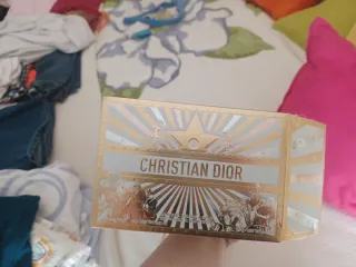 Estuche Maquillaje Dior Dorado y Rosa