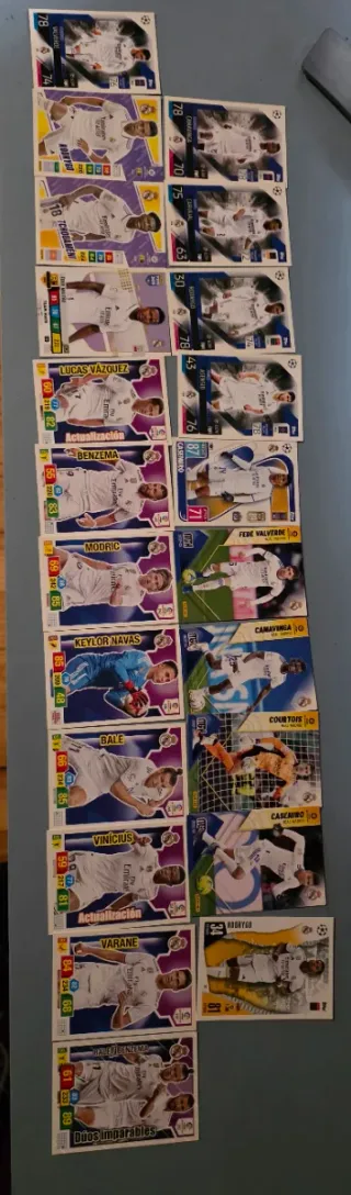 Lote Cartas Real Madrid