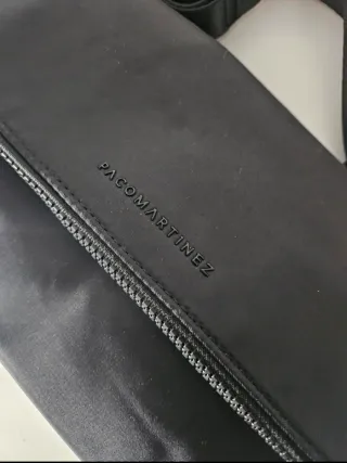 Bolso Paco Martinez Negro Multicolor