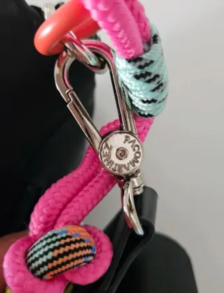 Bolso Paco Martinez Negro Multicolor