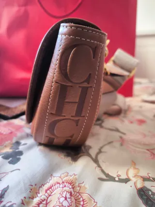 Bolso bandolera CH de piel