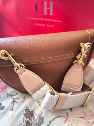 Bolso bandolera CH de piel