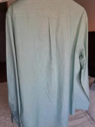 Camisa Gant Rayas Verdes Talla XL