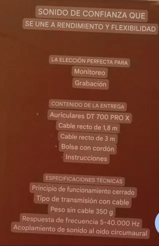 Beyerdynamic DT 700 PRO X Auriculares