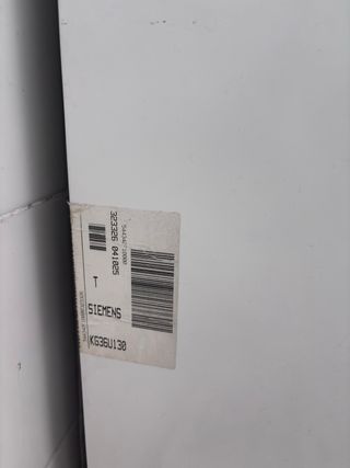 Urge- Nevera Siemens Blanca