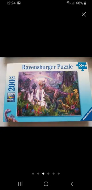 Lote Puzzles Ravensburger Frozen Halloween Dinosau