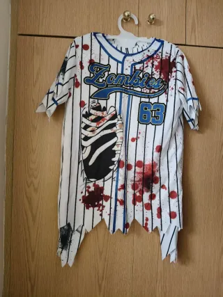 Disfraz de Beisbol zombie