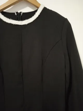 Vestido negro elegante talla L