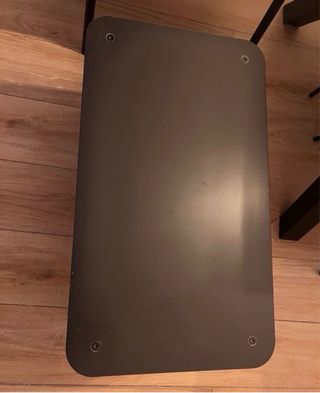 Mesas apilables Ikea madera y metal