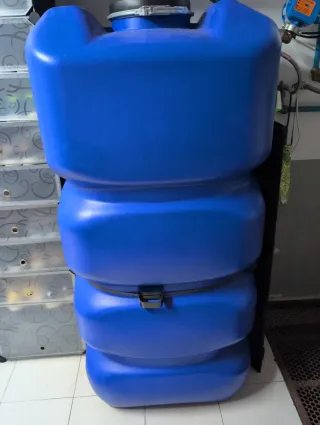 Depósito de Polietileno Azul