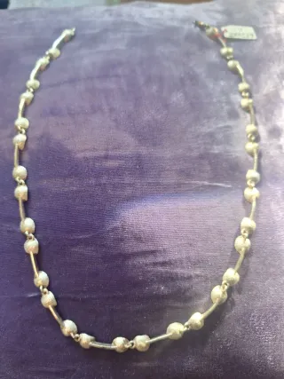 Collar y pendientes plata Concha García