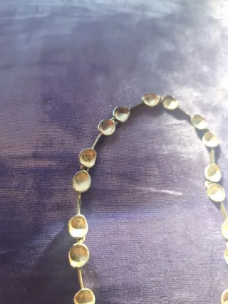 Collar y pendientes plata Concha García