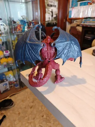 Figura Dragón Gárgola con Alas