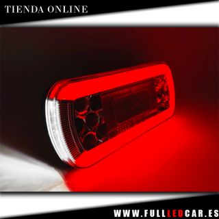 PILOTOS LED NEON TRASEROS BAJONET 5 PINES 12V 24V