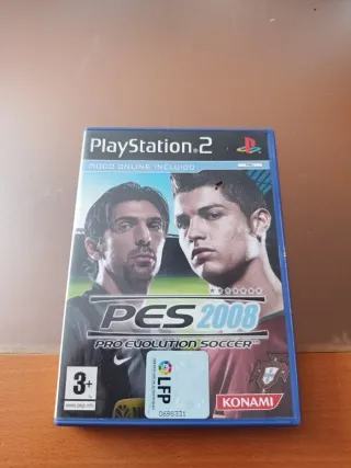 PlayStation 2 PES 2008 Pro Evolution Soccer