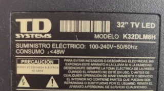 TV TD Systems 32 pulgadas