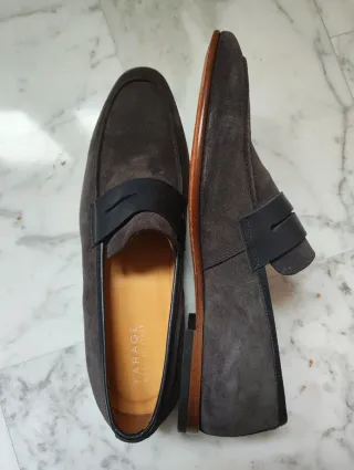 Mocassini Zegna Pelle Scamosciata