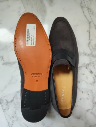Mocassini Zegna Pelle Scamosciata