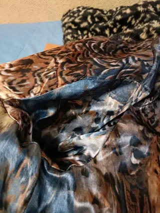 Chaquetón COOL Talla XL con cuello y puños de pelo