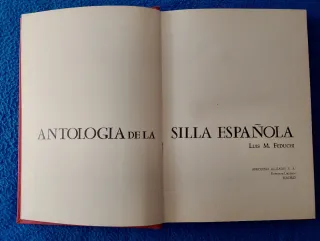 Antología de la silla española