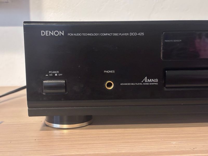 Reproductor CD Denon DCD-425 Negro afbeelding 2
