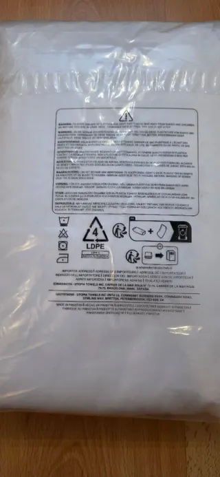 Juego Sábanas Cama 180x200 Blanco