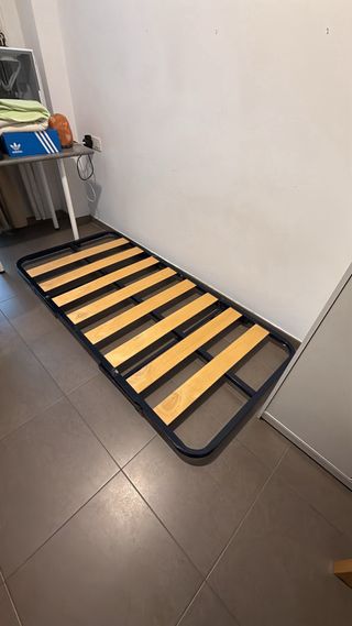 Somier individual plegable