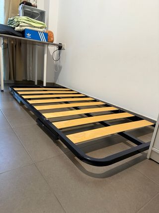 Somier individual plegable