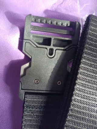 Cinturón Táctico X Hebilla Negra