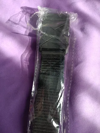 Cinturón Táctico X Hebilla Negra