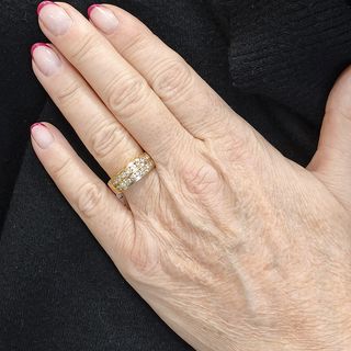 Anillo Tynel Oro 18K con Brillantes